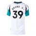 Maillot de foot Newcastle United Bruno Guimaraes #39 Extérieur vêtements Femmes 2024-25 Manches Courtes